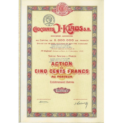 Chocolats J. Klaus S.A.