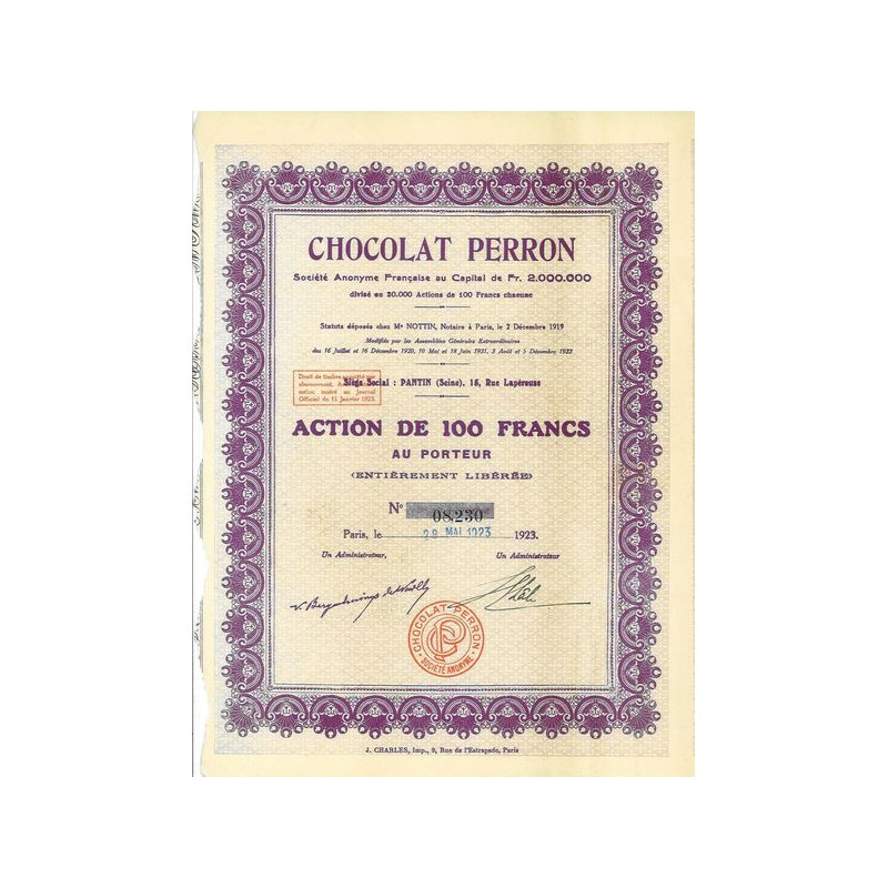 Chocolat Perron