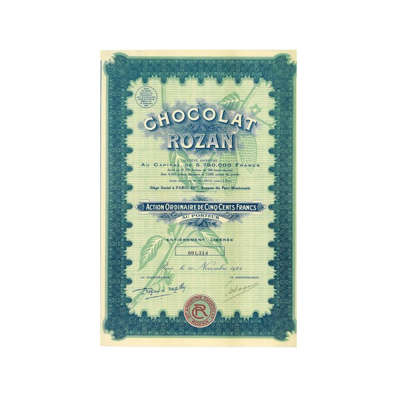 Chocolat Rozan