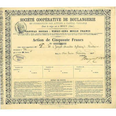 Sté Coopérative de Boulangerie