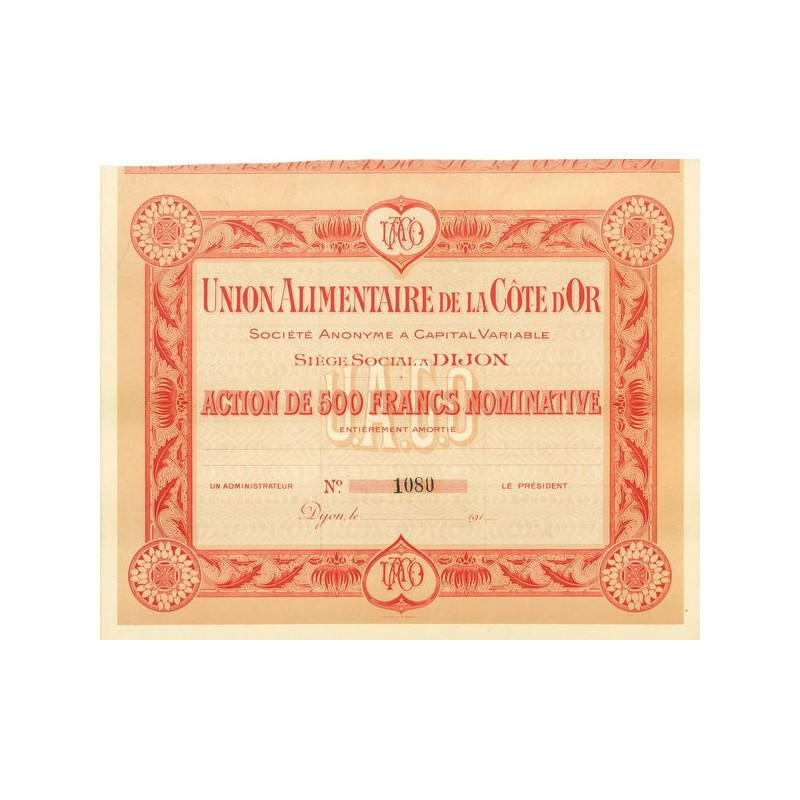 Union Alimentaire de la Côte d'Or (blanquette)