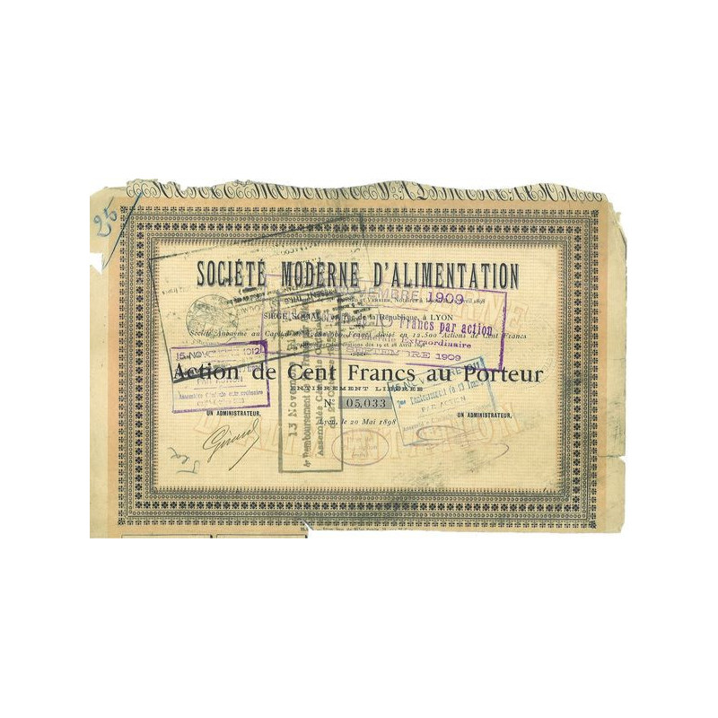 Sté Moderne d'Alimentation