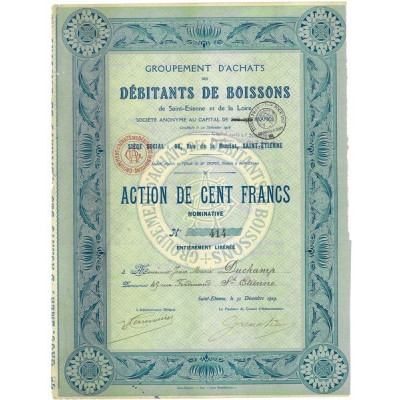 Groupement d'Achats des Débitants de Boissons de Saint-Etienne et de la Loire