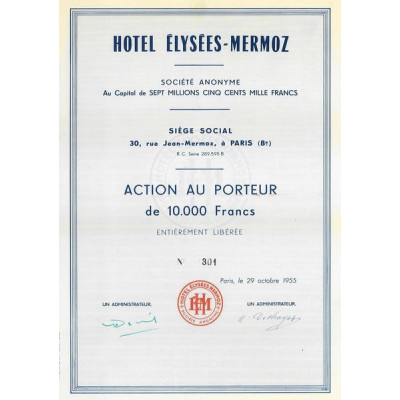 Hôtel Elysées-Mermoz