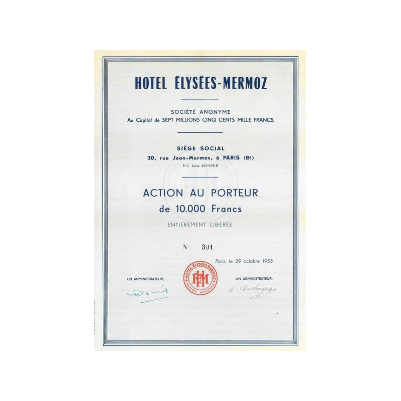 Hôtel Elysées-Mermoz