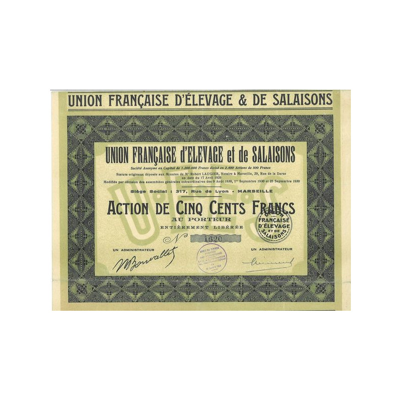 Union Française d'Elevage et de Salaisons