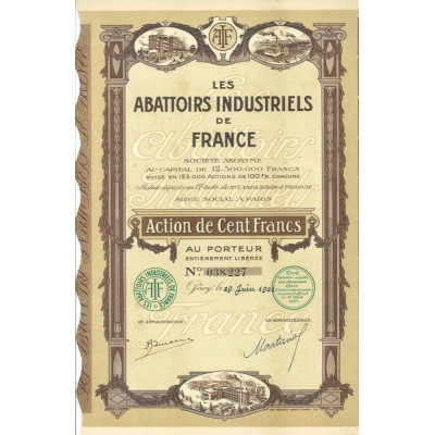 Les Abattoirs Industriels de France (Act)