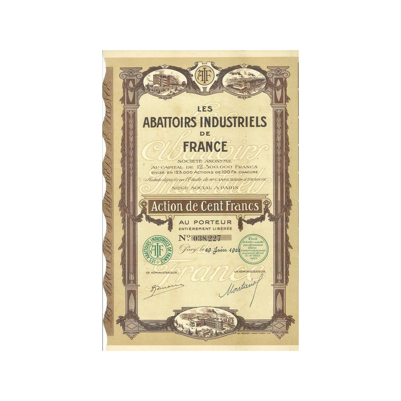 Les Abattoirs Industriels de France (Act)