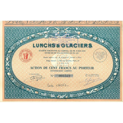 Lunchs & Glaciers