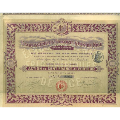 Ets Frigorifiques de Nice