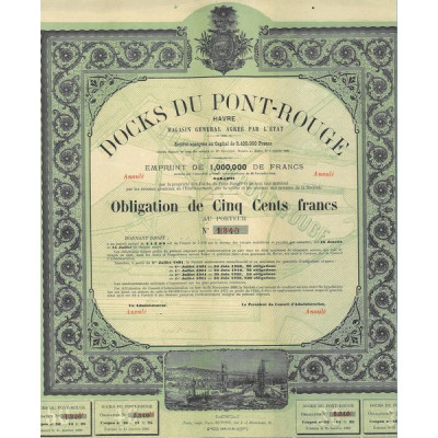 Docks du Pont-Rouge - Havre - Emprunt - (Annulé)