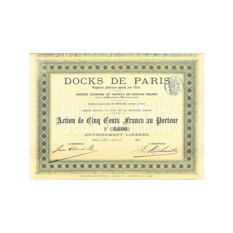 Docks de Paris - Magasins Généraux