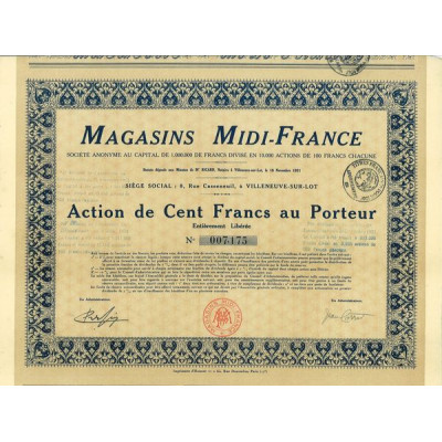 Magasins Midi-France