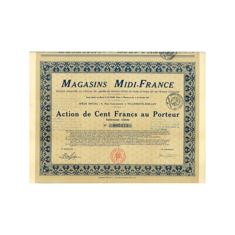 Magasins Midi-France