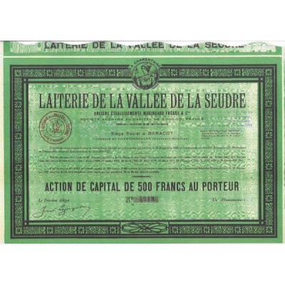 Laiterie de la Vallée de la Seudre - Anc Ets Morineaud Frères & Cie (capital 2000000 Frs)