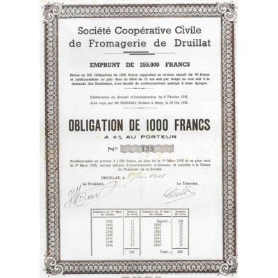 Sté Coopérative Civile de Fromagerie de Druillat