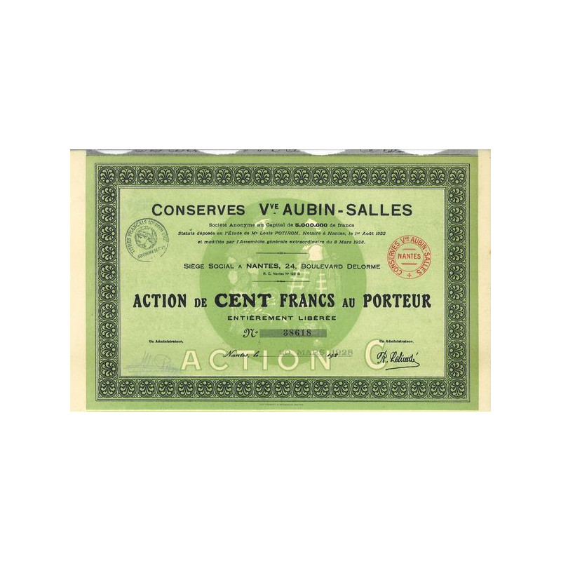 Conserves Vve Aubin-Salles