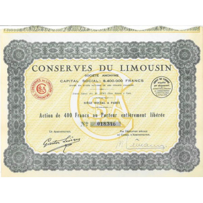 Conserves du Limousin