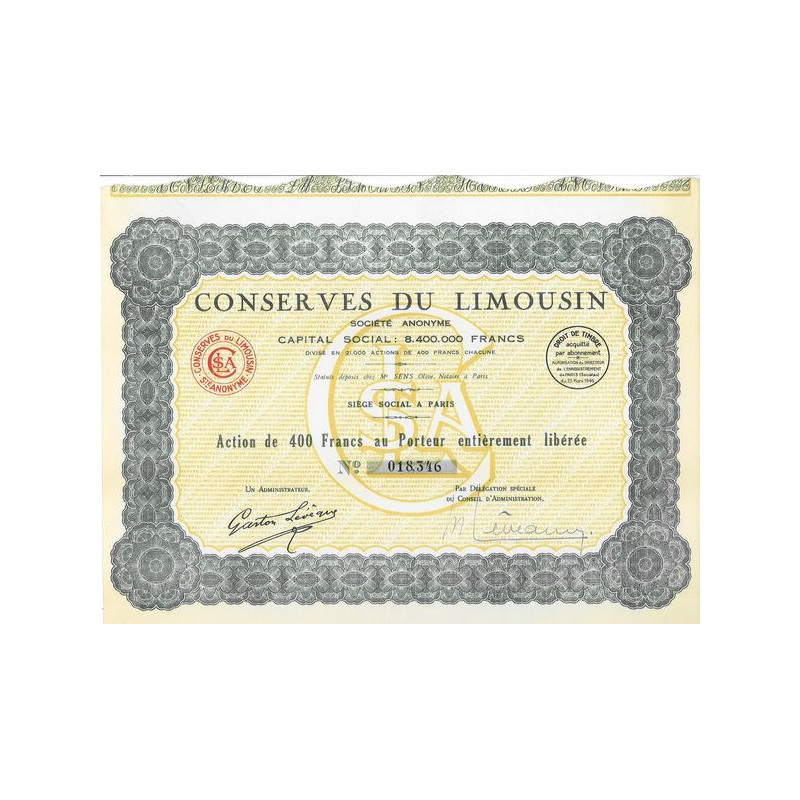 Conserves du Limousin