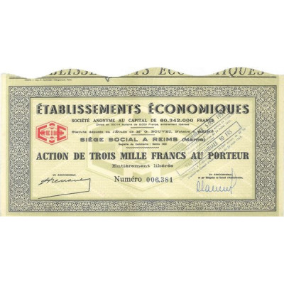 Ets Economiques