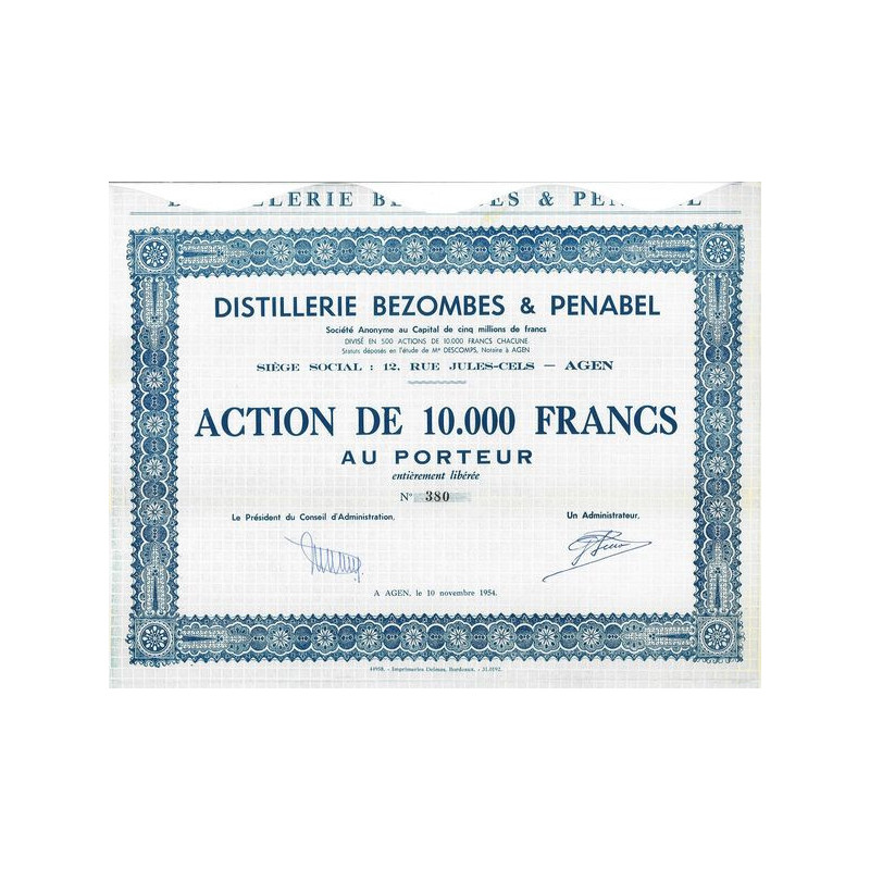 Distillerie Bezombes & Penabel