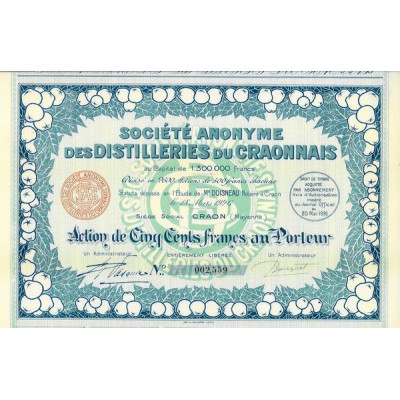 S.A. des Distilleries du Craonnais