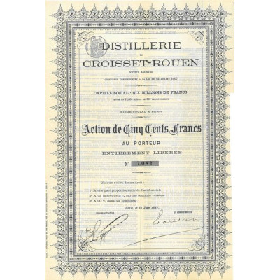 Distillerie de Croisset-Rouen