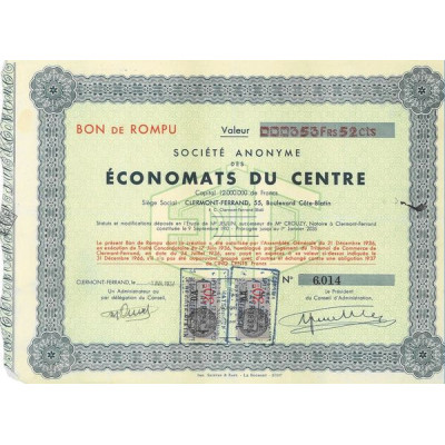 S.A. des Economats du Centre