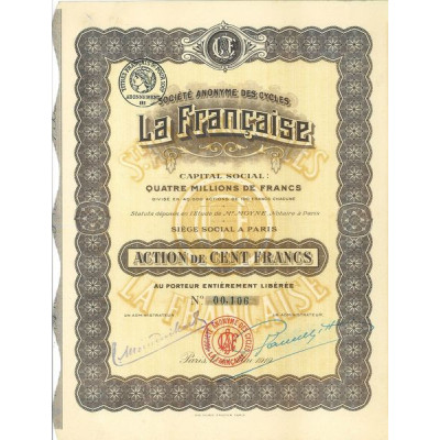 S.A. des Cycles La Française (Act)