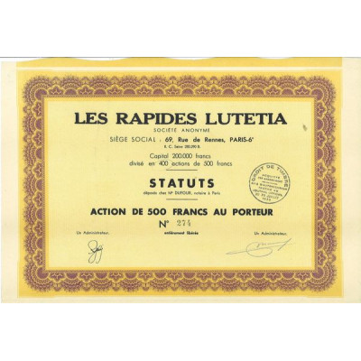 Les Rapides Lutetia