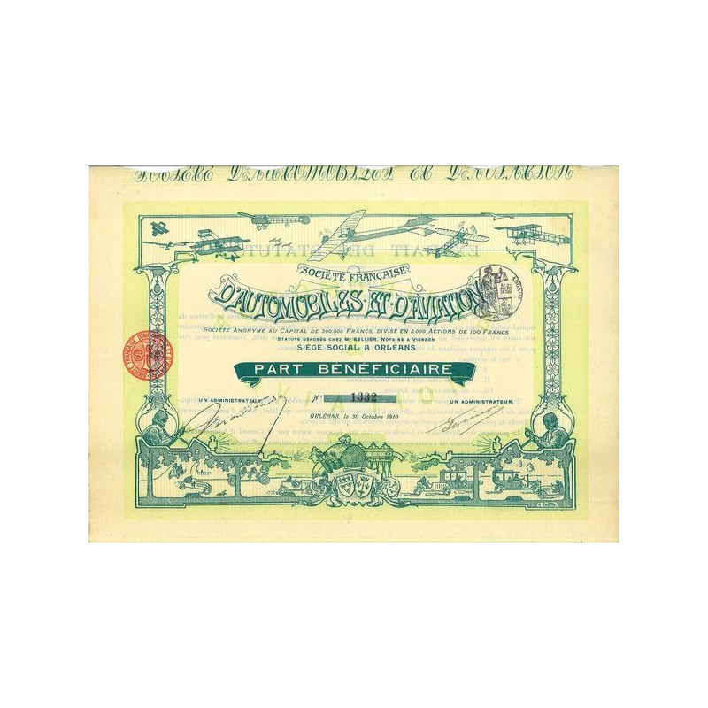 Sté Française d'Automobiles et Aviation