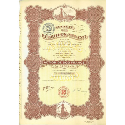 Sté des Pétroles Milano