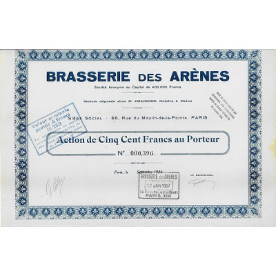 Brasserie des Arènes