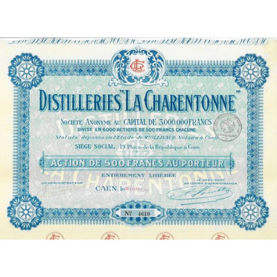 Distilleries "La Charentonne"