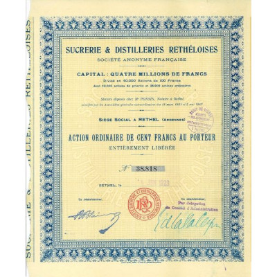 Sucrerie & Distilleries Rethéloises