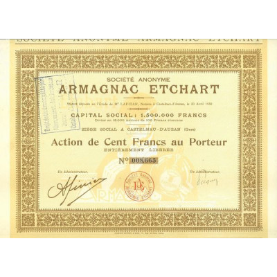 S.A. Armagnac Etchart