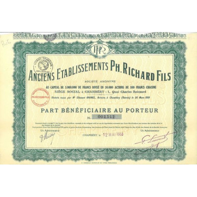 Anc Ets Ph. Richard Fils