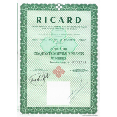 Ricard (Act 50 NF)