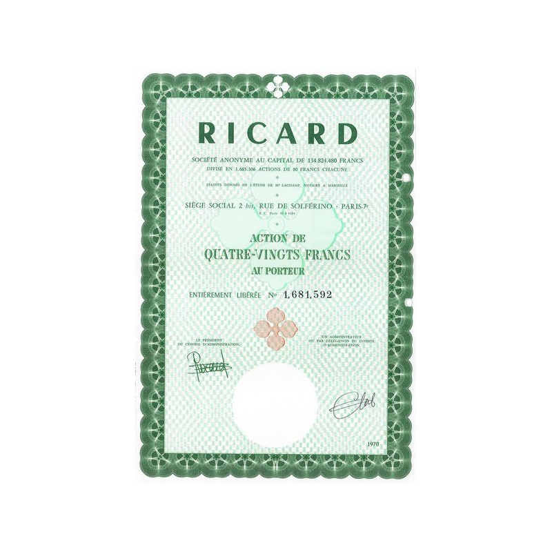Ricard (Act 80 F)