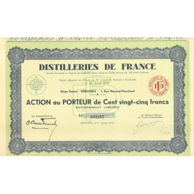 Distilleries de France