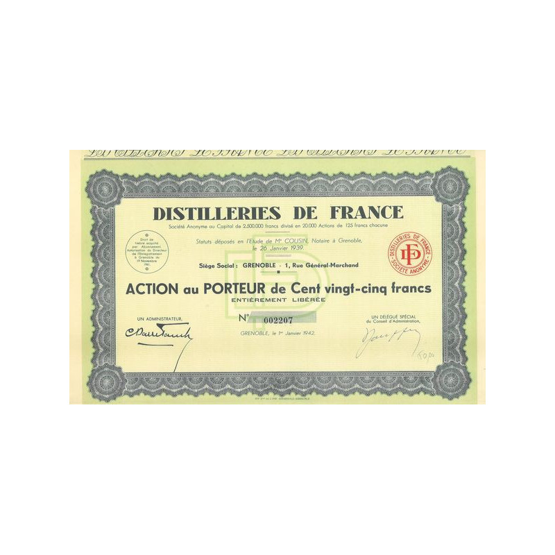 Distilleries de France