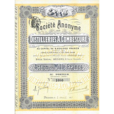 S.A. des Distilleries A. Combescure