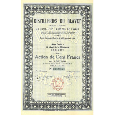 Distilleries du Blavet (1 Act)