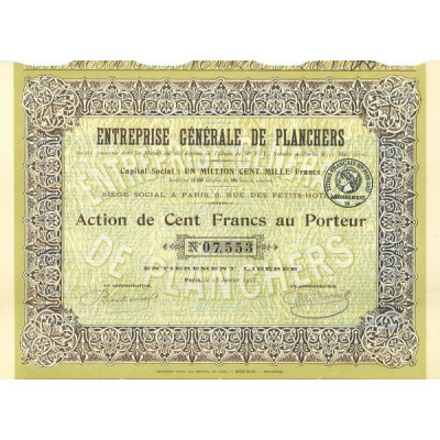 Ets Générale des Planchers