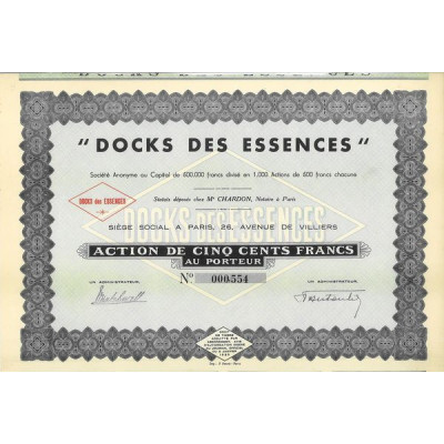 "Docks des Essences"
