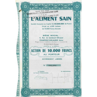 L'Aliment Sain
