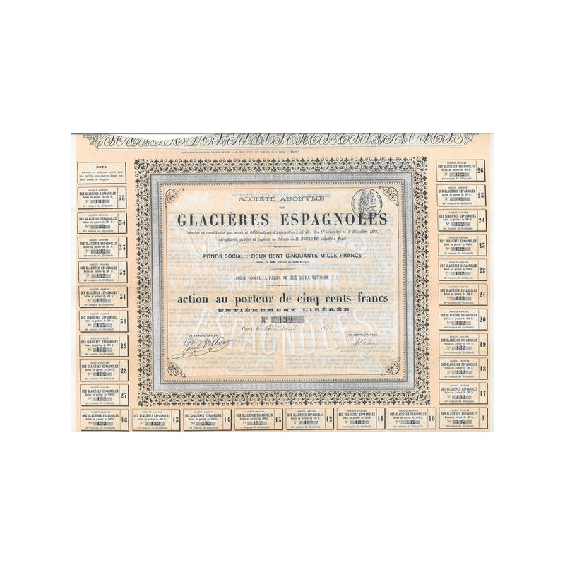 S.A. des Glacières Espagnoles