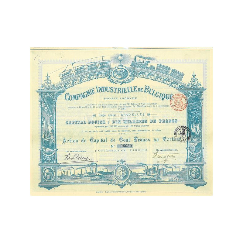 Cie Industrielle de Belgique