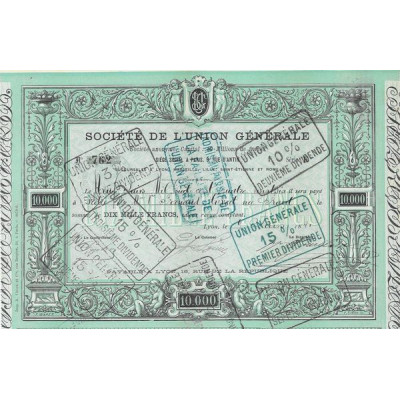 Sté de l'Union Générale (10000 F)