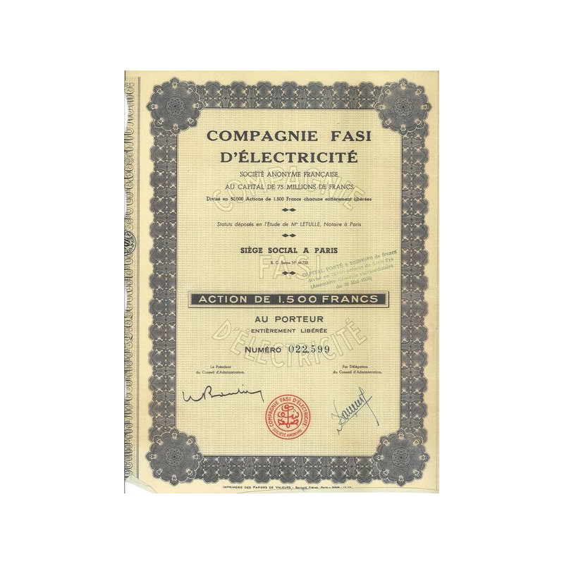 Cie Fasi d'Electricité